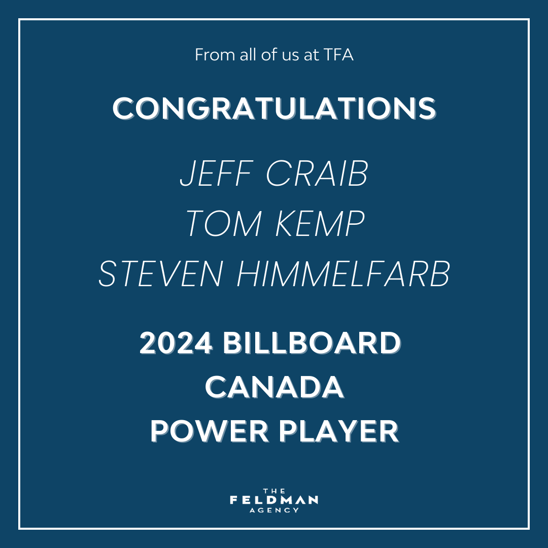 Jeff Craib, Tom Kemp & Steven Himmelfarb listed as Billboard Canada Power Players