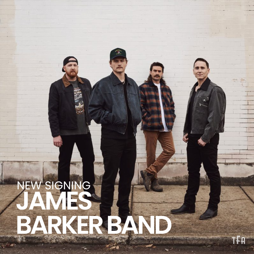 TFA is thrilled to welcome James Barker Band!