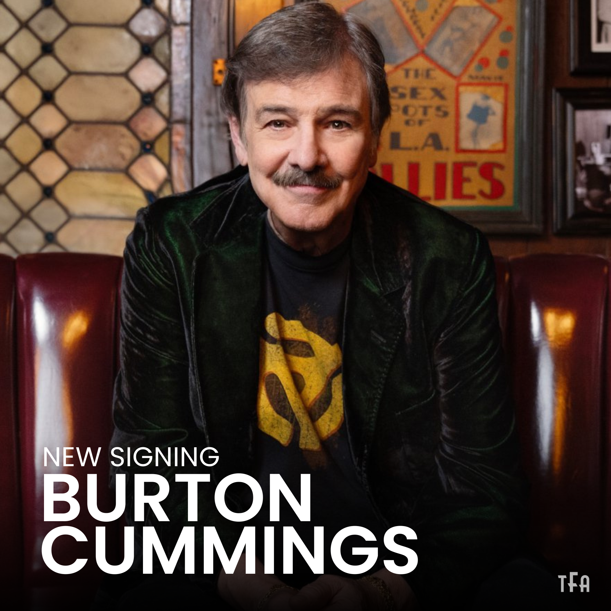 Burton Cummings | New Signing
